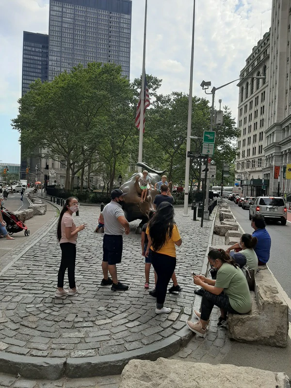 Charging Bull, New York City near Brooklyn Bridge