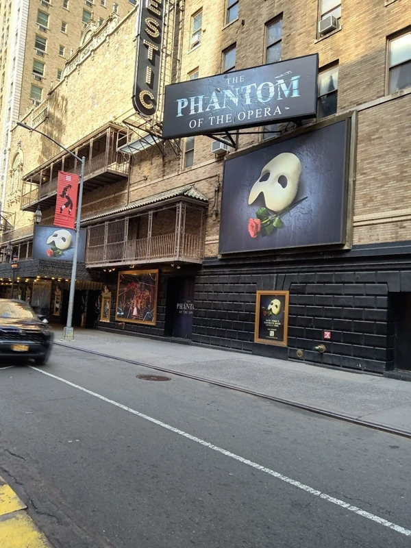 Famous show phantom of the Opera