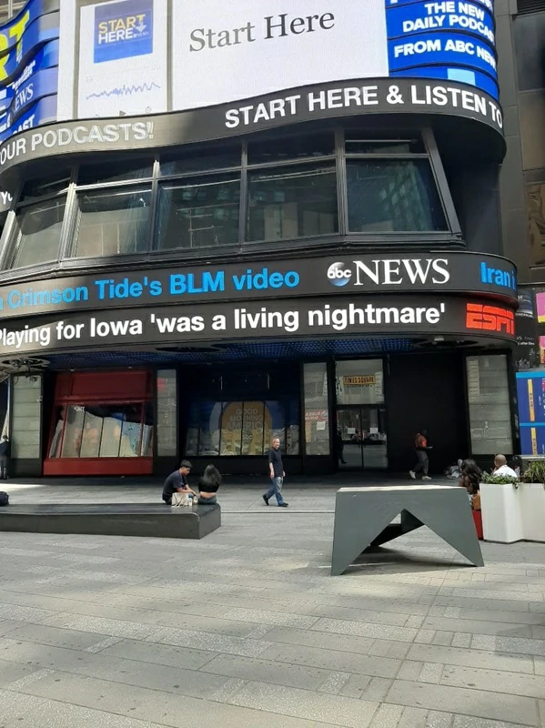 News ABC in time square