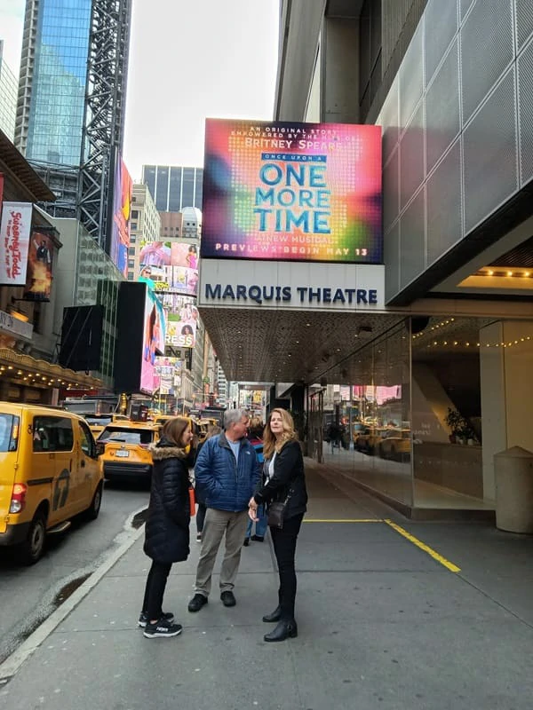 MaRquis theater in W46 Street between Broadway and 8 Avenue